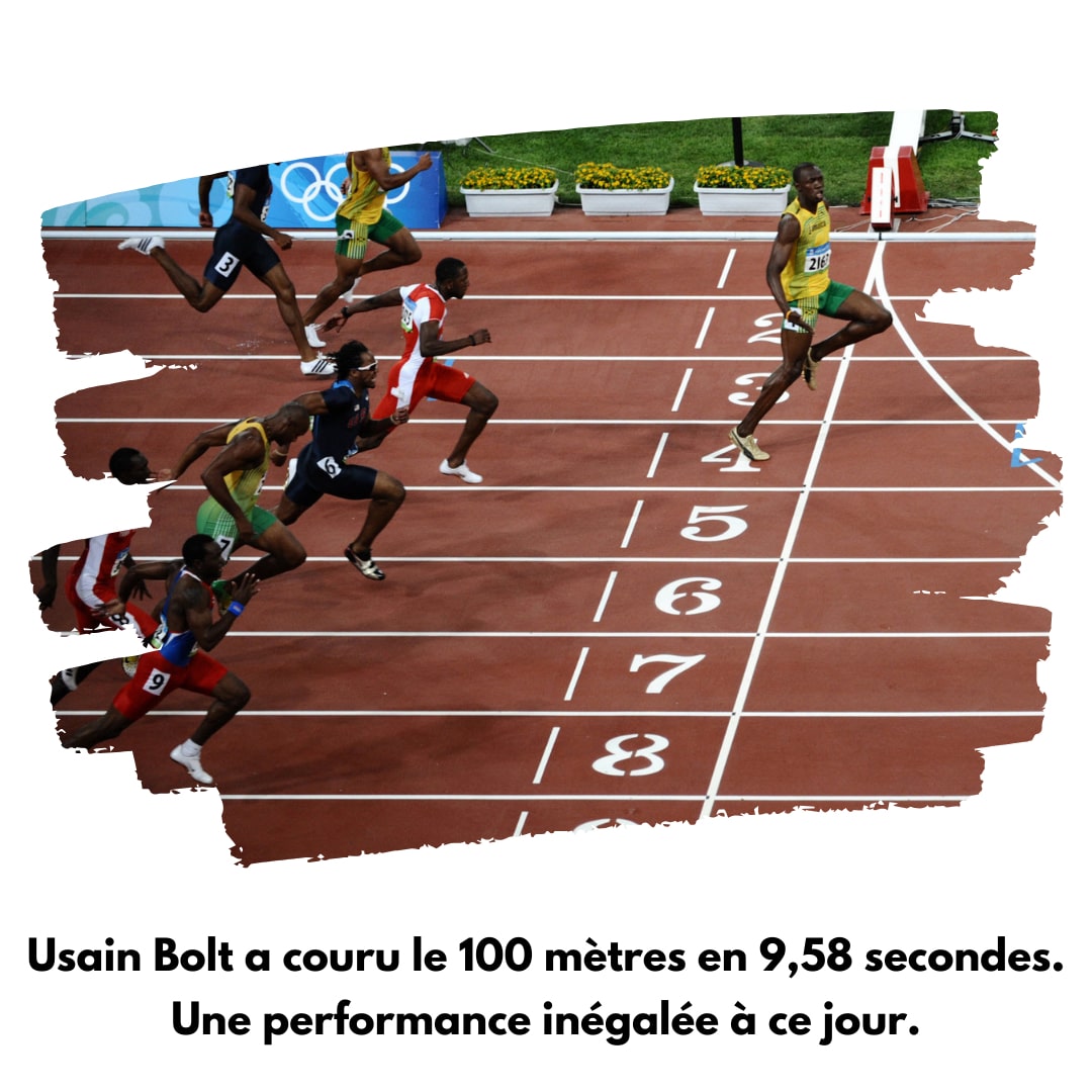 Usain Bolt et record du 100 mètres inégalé