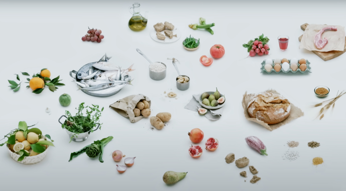 Régime méditerranéen illustré